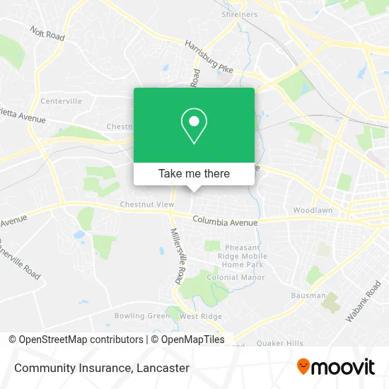 Community Insurance map
