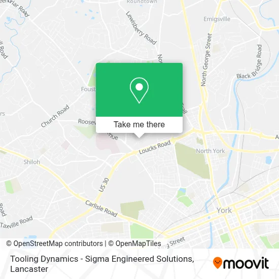 Tooling Dynamics - Sigma Engineered Solutions map