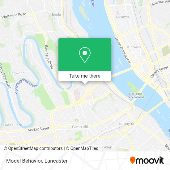 Model Behavior map
