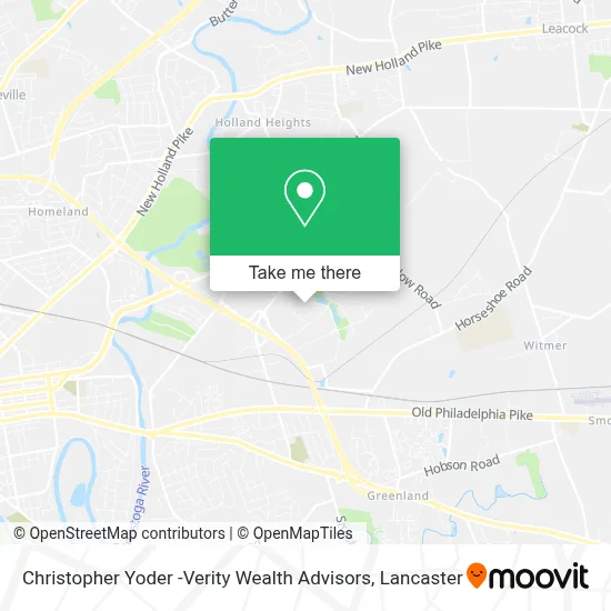 Christopher Yoder -Verity Wealth Advisors map