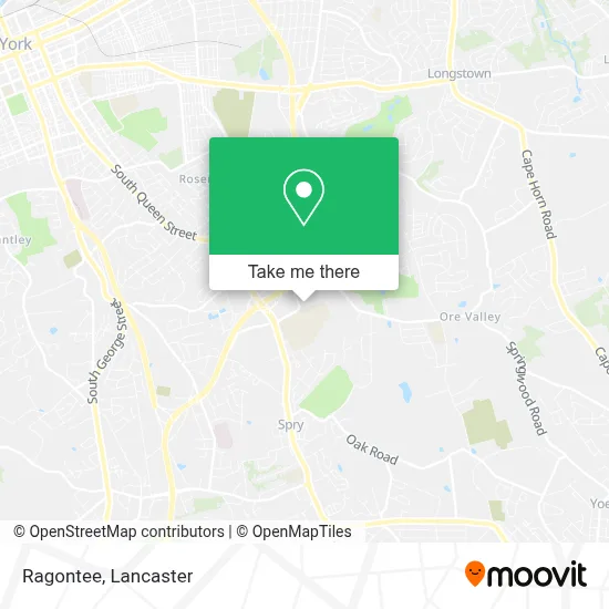 Ragontee map