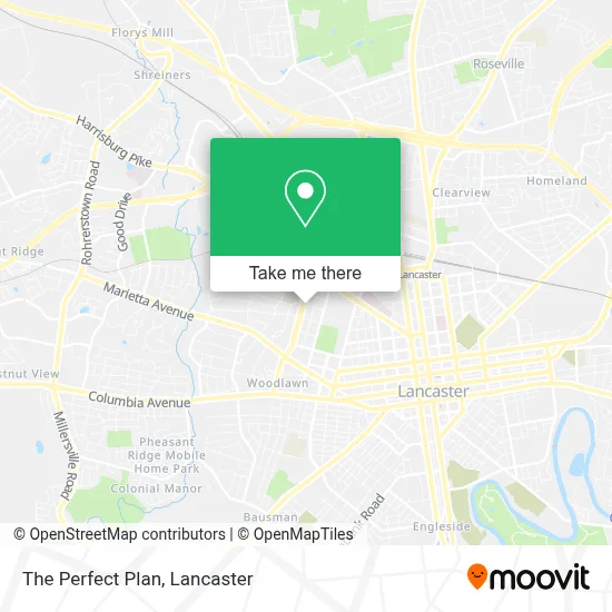The Perfect Plan map