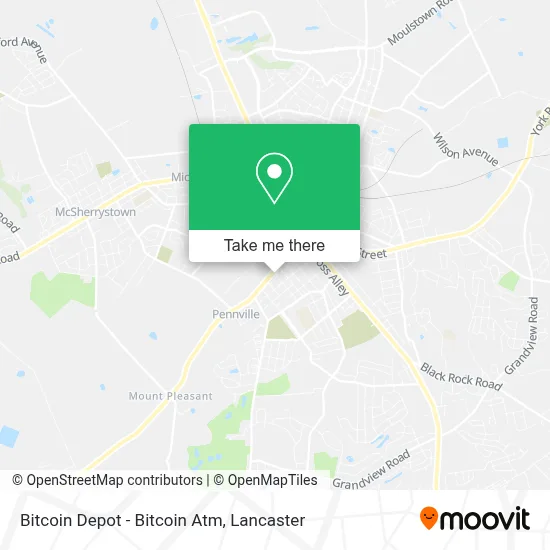 Bitcoin Depot - Bitcoin Atm map