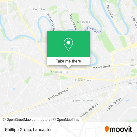 Phillips Group map