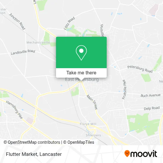Flutter Market map