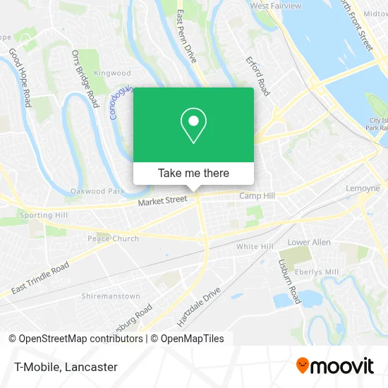 T-Mobile map