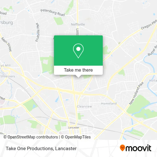 Take One Productions map