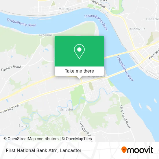 First National Bank Atm map