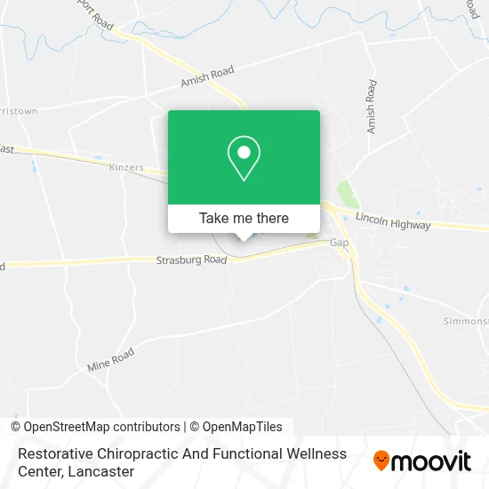 Restorative Chiropractic And Functional Wellness Center map