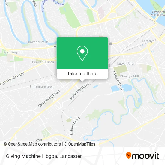 Giving Machine Hbgpa map
