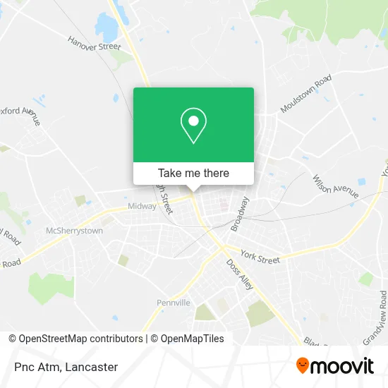 Pnc Atm map
