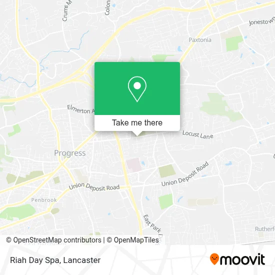 Riah Day Spa map