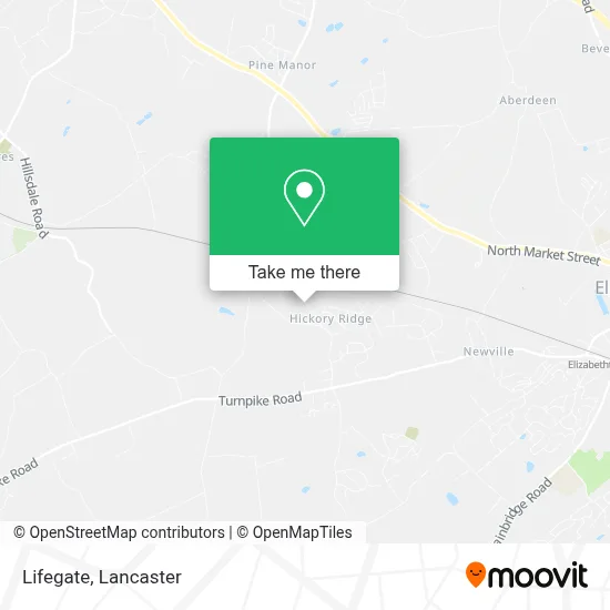 Lifegate map