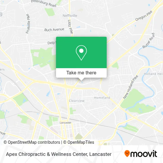 Apex Chiropractic & Wellness Center map