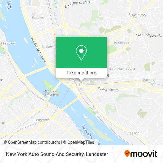New York Auto Sound And Security map