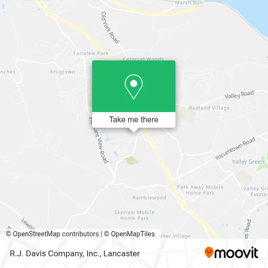 R.J. Davis Company, Inc. map
