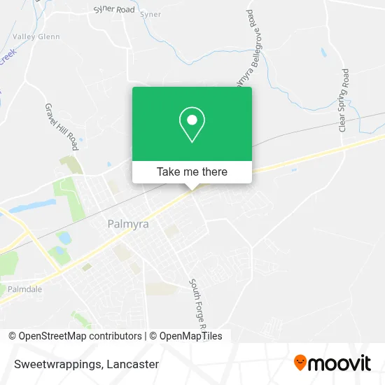 Sweetwrappings map