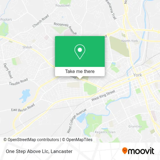 One Step Above Llc map