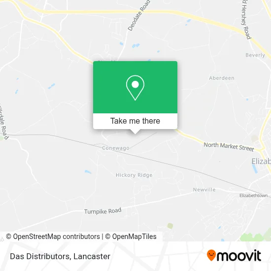 Das Distributors map