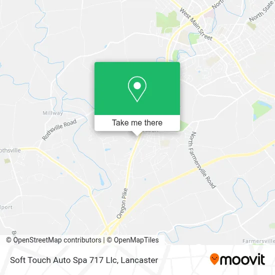 Soft Touch Auto Spa 717 Llc map