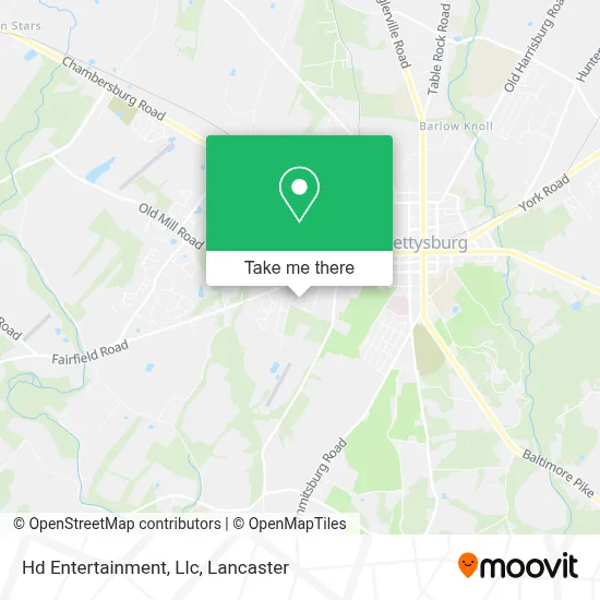 Hd Entertainment, Llc map