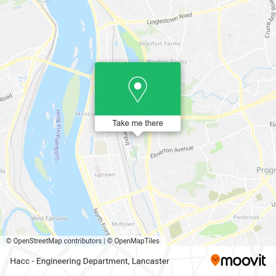 Hacc - Engineering Department map