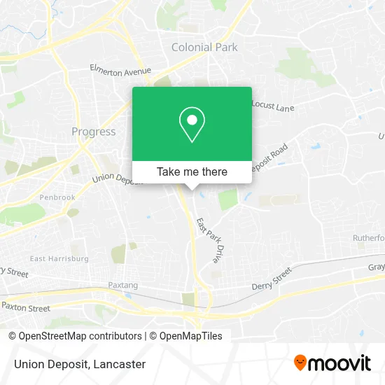 Union Deposit map