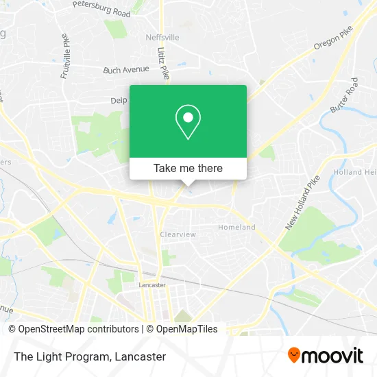 The Light Program map