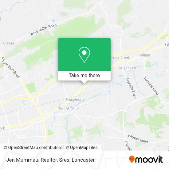 Jen Mummau, Realtor, Sres map