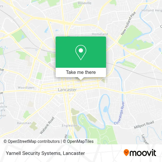 Yarnell Security Systems map