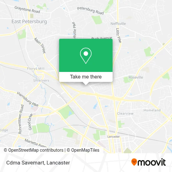 Cdma Savemart map