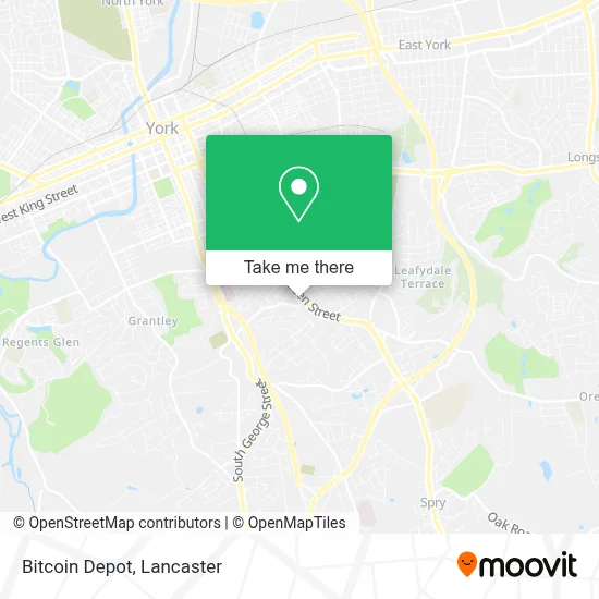 Bitcoin Depot map