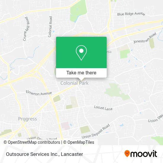 Outsource Services Inc. map