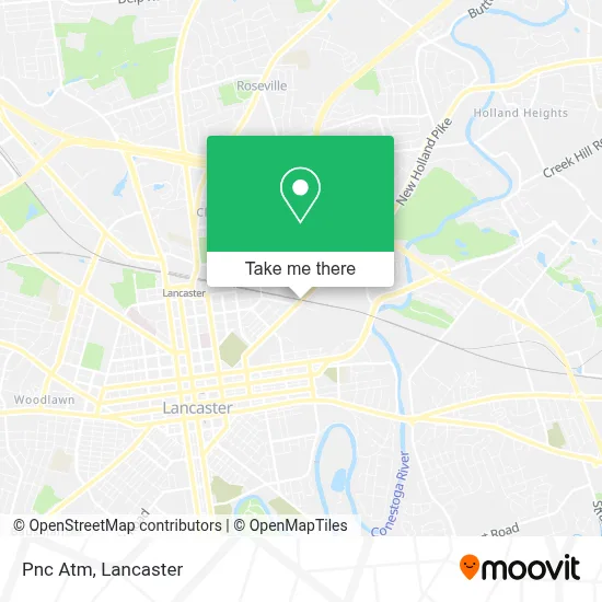 Pnc Atm map