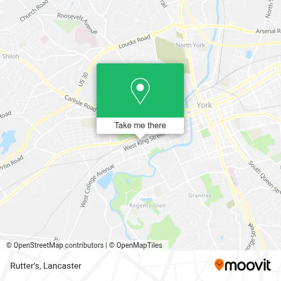 Rutter's map