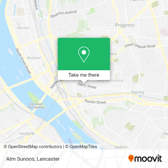 Atm Sunoco map