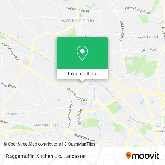 Raggamuffin Kitchen Llc map