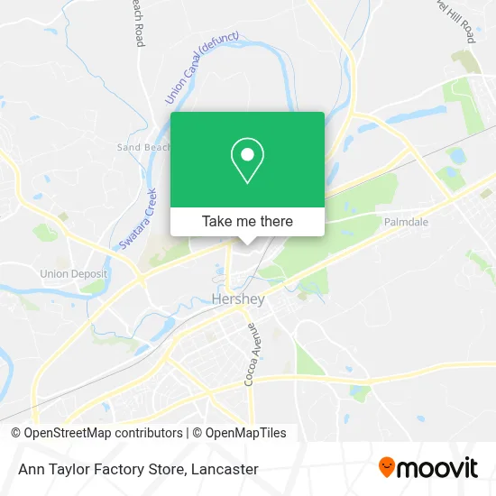Ann Taylor Factory Store map