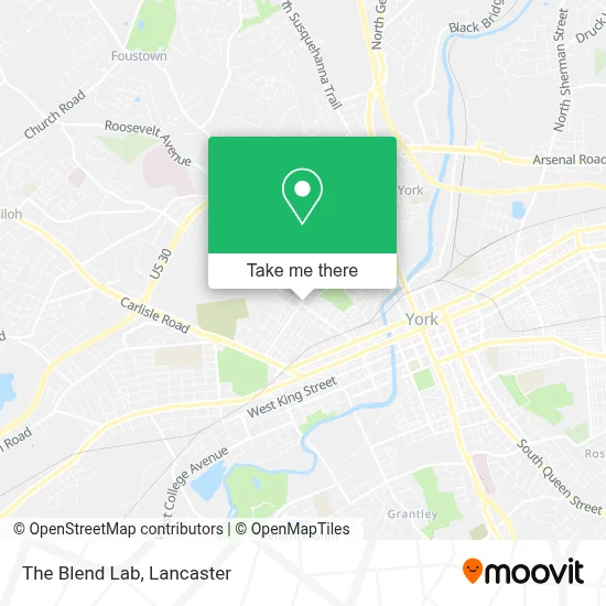 The Blend Lab map