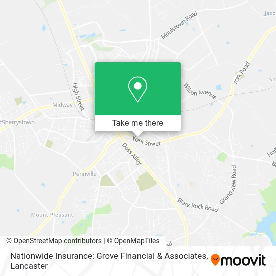 Nationwide Insurance: Grove Financial & Associates map