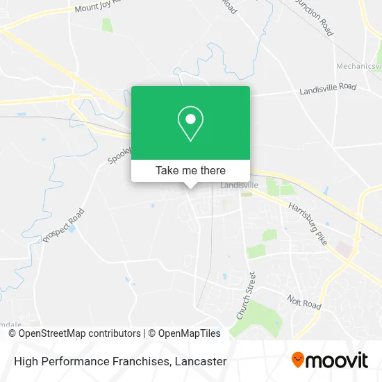 High Performance Franchises map