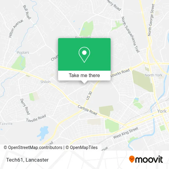 Tech61 map
