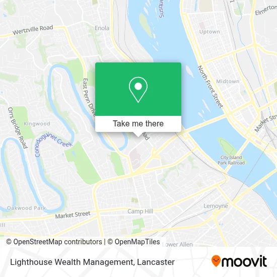 Lighthouse Wealth Management map