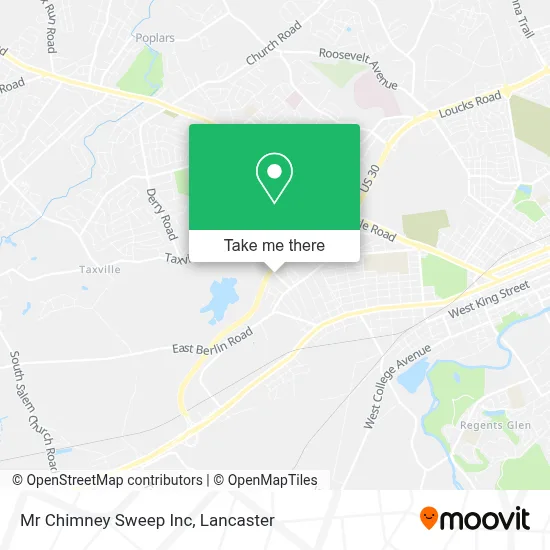 Mr Chimney Sweep Inc map