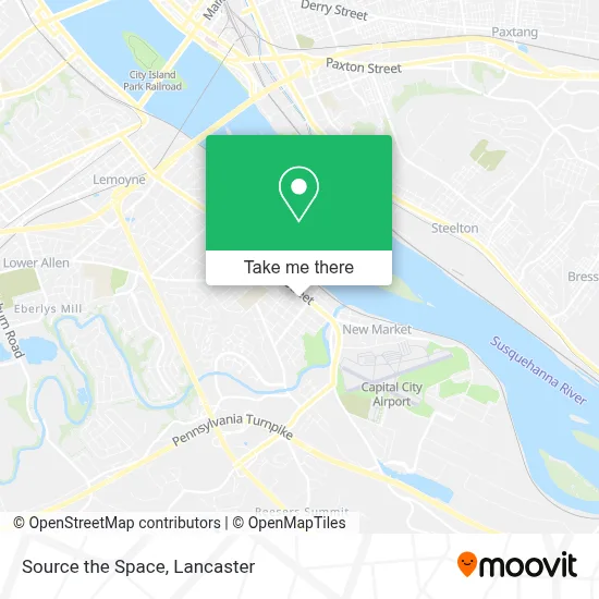 Source the Space map