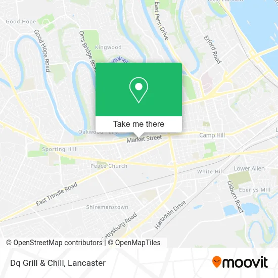 Dq Grill & Chill map
