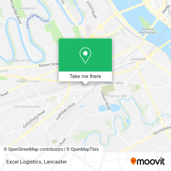 Excel Logistics map