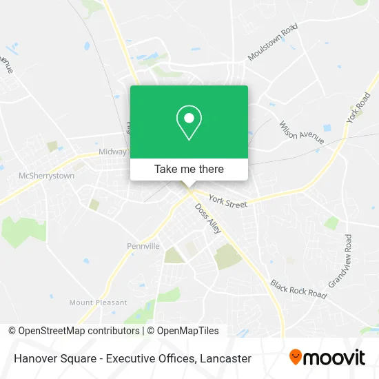 Hanover Square - Executive Offices map