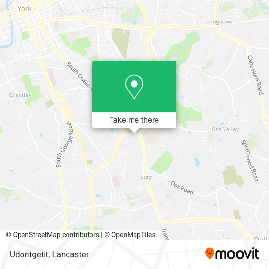 Udontgetit map