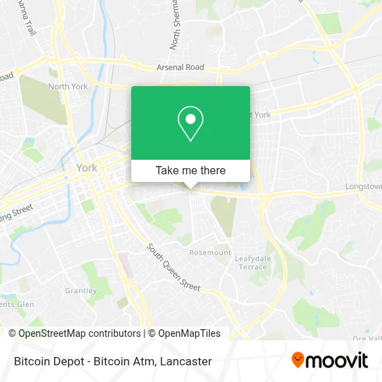 Bitcoin Depot - Bitcoin Atm map
